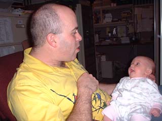 .......see I told you.....he is sticking out his tongue!