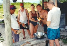 fresh Conch and Jerry's Conch pearl